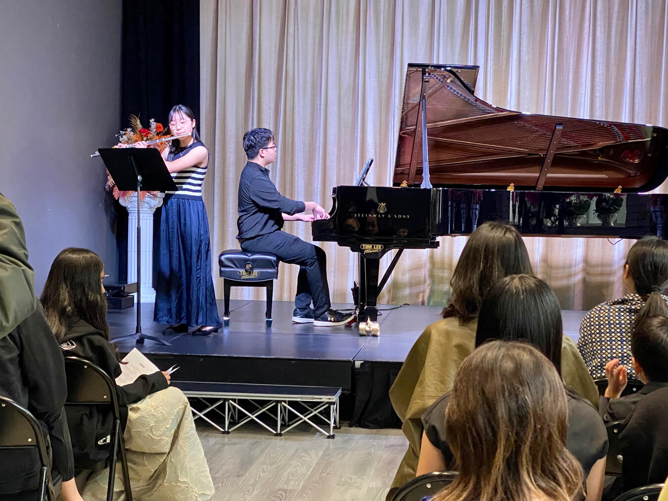 Chase as a Steinway Young Scholar